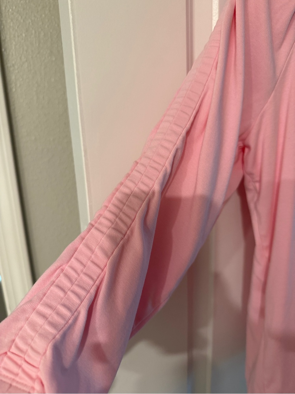 Lilly Pulitzer Pink Square-Neck 3/4 Sleeve Top - Picture 3 of 5